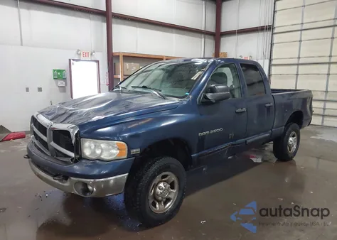 2004 Dodge Ram 2500 Slt/Laramie из США, поврежденный, VIN 1D7KU28D04J200236